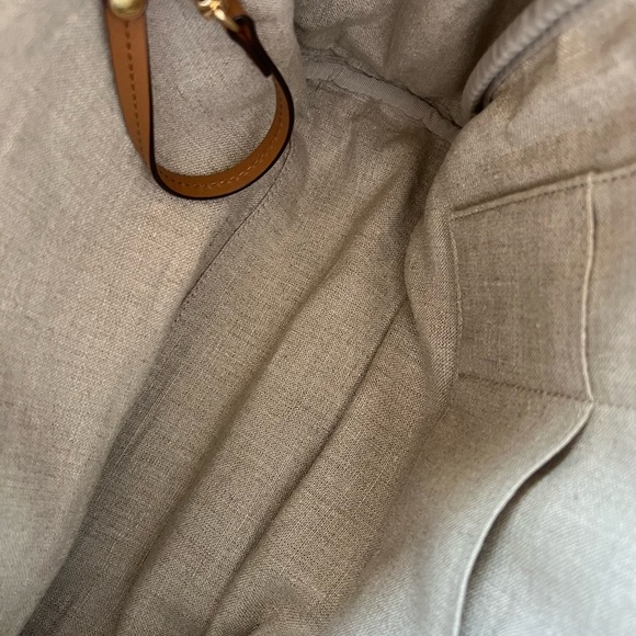 Michael Kors Isla Canvas Satchel Tote - Picture 8 of 10